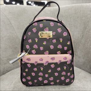 Juicy Couture Floral Backpack with Pouch